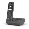 Analoginis/DECT belaidis telefonas Gigaset AE690A su skambučio ID, antracito spalvos