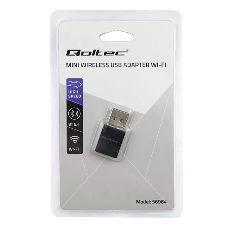 Belaidis WiFi adapteris AX standartas BT 5.4