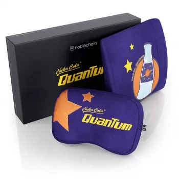 Pagalvė kaklui ir juosmeniui noblechairs Fallout Nuka-Cola Quantum Violet 2 vnt.