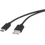 USB 2.0 laidas Renkforce 1429650 — 1x USB-A į 1x USB-C, 1,50 m, juodas