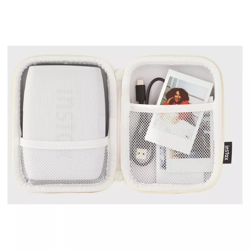 Apsauginis dėklas Fujifilm Instax mini Link 3 – molio baltos spalvos
