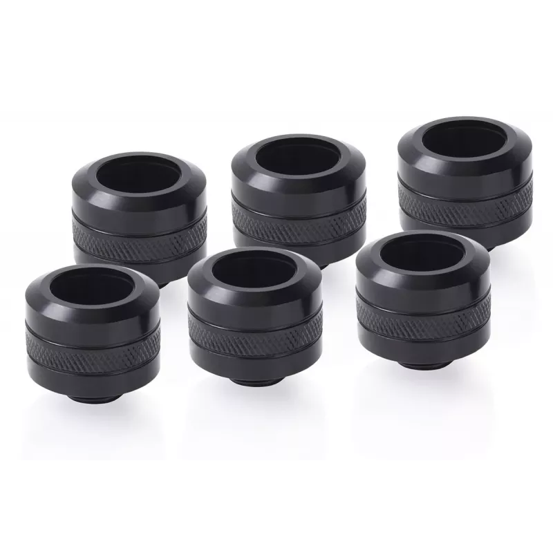 Alphacool 17477 jungiamasis rinkinys, žalvaris, juodas, aukštis 23 mm, skersmuo 2,6 cm