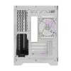 Korpusas Darflash FT418 su 6 aRGB ventiliatoriais (baltas)