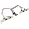 Vidinė Mini PCIe serijinė adapterio kortelė DeLOCK 95243