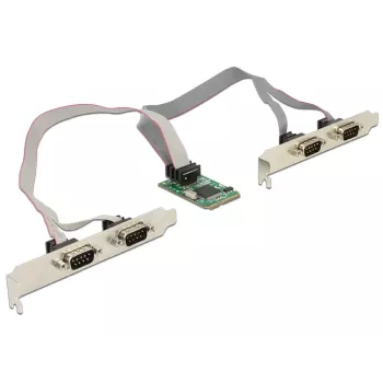 Vidinė Mini PCIe serijinė adapterio kortelė DeLOCK 95243