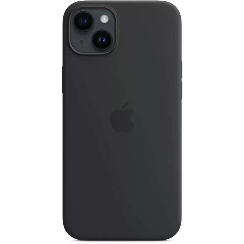 Apple iPhone 14 Plus Silikoninis dėklas su MagSafe – Midnight