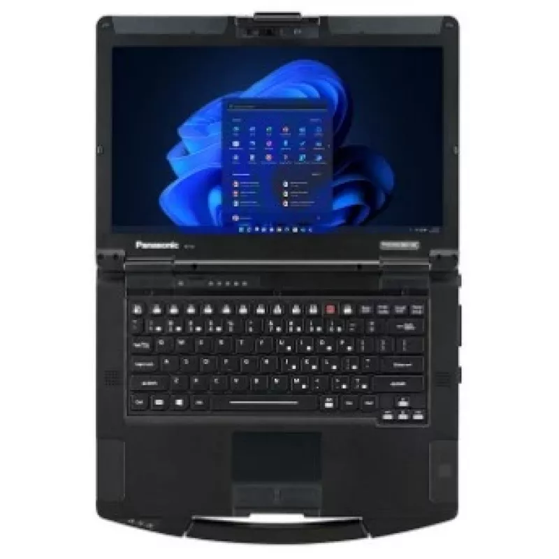 Panasonic TOUGHBOOK FZ-55 MK3 FZ-55GZ010B4 nešiojamasis kompiuteris, Intel Core i5-1345U, 16 GB RAM, 512 GB SSD, 14" FWXGA, 4G, Windows 11 Pro, juodos ir pilkos spalvos