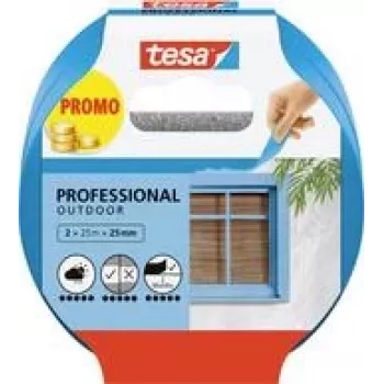 Tesa Professional Outdoor 56214 maskavimo juosta – 50 m x 25 mm, atspari orams