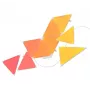 Nanoleaf NL47-0002TW-9PK LED trikampės sieninės plokštės RGB – 9 vnt. komplektas, baltos spalvos