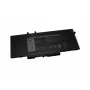 BTI baterija nešiojamam kompiuteriui 68Wh (4250 mAh, 15,2V) 4 elementų Li-Ion, tinka Dell Precision 3550 / Latitude 5410 5510 / Inspiron 7706 7506 (juoda)