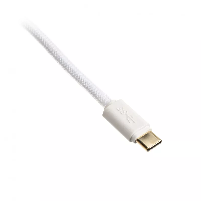 Suvyniojamas USB laidas Ducky White Edition DACOC2-WHT1, atjungiamas, baltas