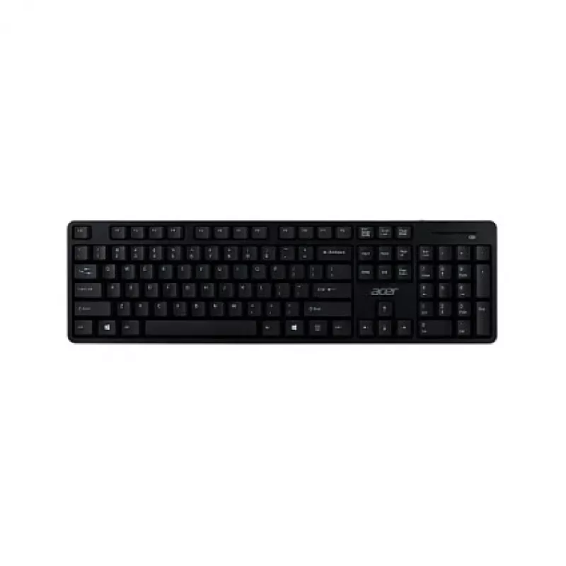 Belaidis klaviatūros ir pelės rinkinys Acer Combo 100 – RF belaidis, pilno dydžio QWERTZ vokiškas, juodas