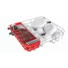 Įmontuojamas indaplovė Toshiba DW-08T2EE(S)-PL — 8 komplektų, F energijos klasė, 49 dB, 55×59×50 mm