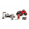 LEGO SONIC THE HEDGEHOG 77118 Silver'o automobilis prieš Knuckles'o monstrų sunkvežimį