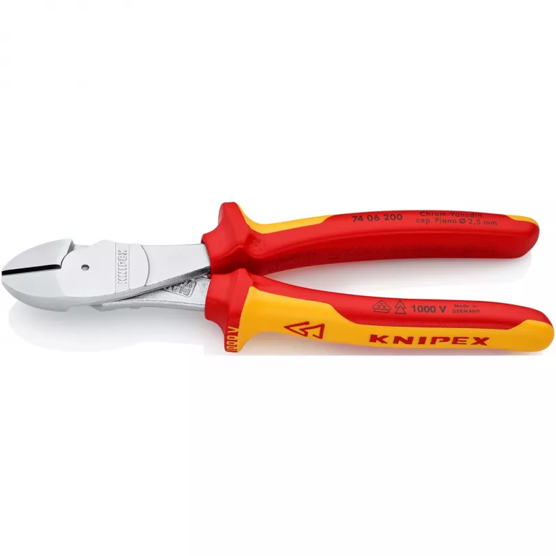 Knipex 74 06 200 įstrižinės replės