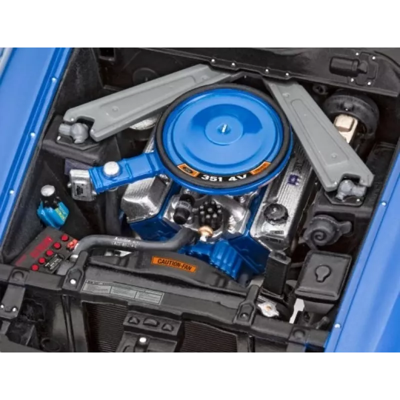 Plastikinis modelis automobilio REVELL Ford Mustang Boss 351 1:25 mastelio surinkimo rinkinys