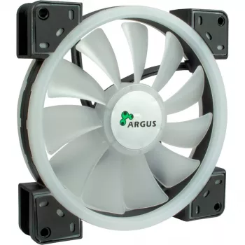 INTER-TECH 88885539 140 mm ARGB korpuso ventiliatorius – juodas