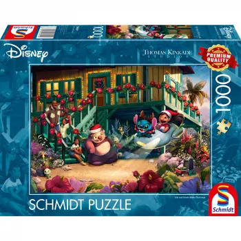 Dėlionė Schmidt Spiele 58049 – 1000 dalių, Lilo & Stitch animaciniai personažai