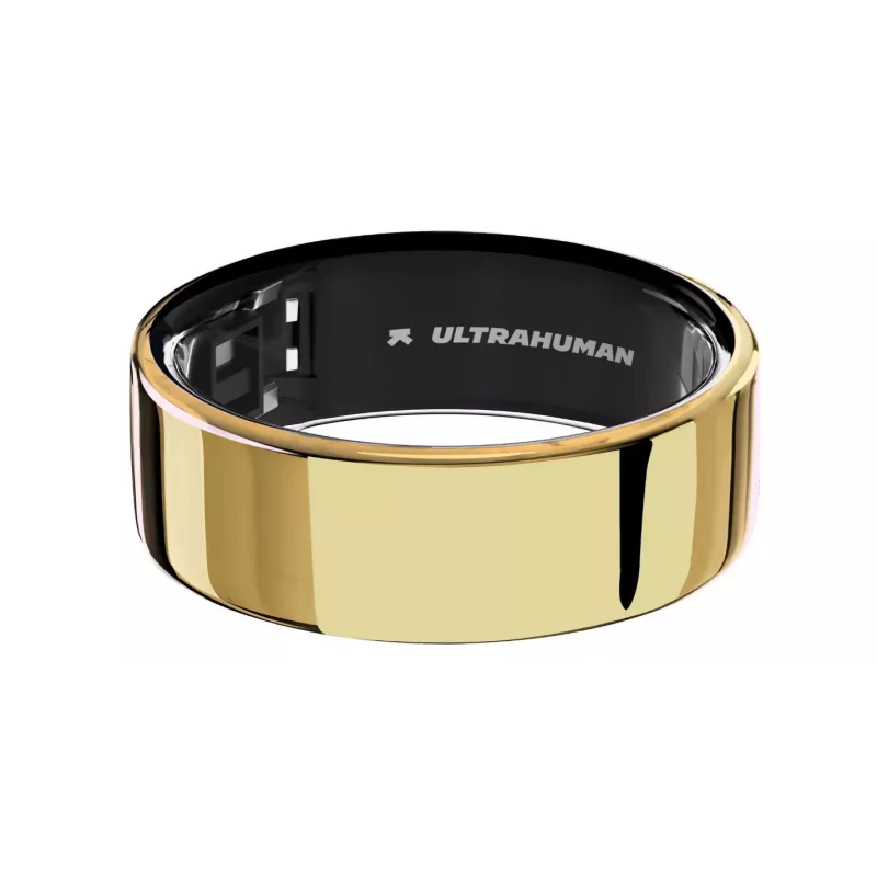 Ultrahuman Ring Air | Bionic Gold | 8 dydis | Išmanusis žiedas