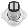 Elektrinis smulkintuvas HEINRICH'S HMZ 8850, 500 W, 2 L dubuo, 4 peiliai, technopolimeras, sidabrinis