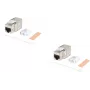 Keystone lizdas ShiverPeaks Cat 8.1 Metal BS08-45003-2, ekranuotas RJ45 intarpas greitajam Ethernet