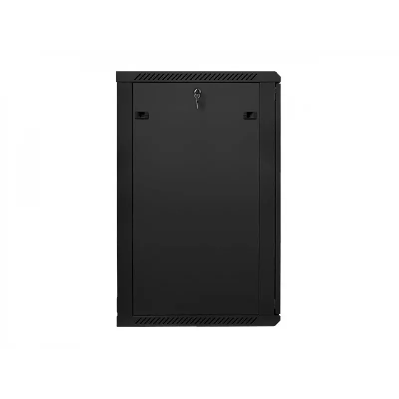 Sieninis montavimo stovo spintelės korpusas Lanberg 19'' 22U 600x600mm juodas (stiklinės durys)