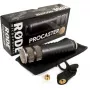 Studijinis dinaminis mikrofonas RØDE Procaster – laidinis, mini XLR (3 kontaktų), 75–18 000 Hz, 32 Ω, -56 dB, juodas, 695 g