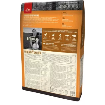 Orijen Cat & Kitten sausas ėdalas katėms su vištiena, žuvimi, kalakutiena 340 g