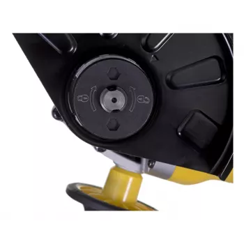 DeWALT DWE4357-QS juostinis šlifuoklis, juodai geltonas, 10500 RPM, 1700 W