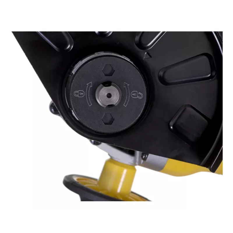 DeWALT DWE4357-QS juostinis šlifuoklis, juodai geltonas, 10500 RPM, 1700 W