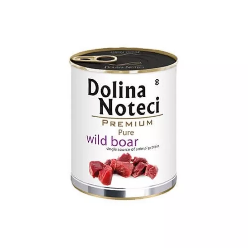 Šlapias šunų ėdalas Dolina Noteci Boar Adult 800 g – monoproteininis šernas