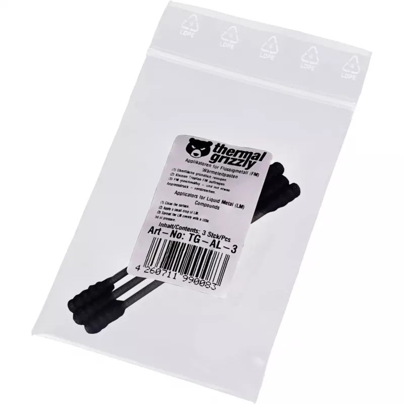 Terminis tepalo aplikatorius Liquid Metal Applicator thermal grizzly TG-AL-3 – tikslus dozavimo įrankis skystam metalui