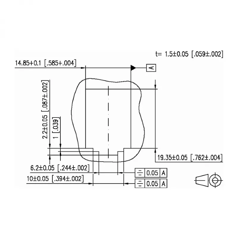 METZ CONNECT BTR IT CONNECT E-DAT modulio jungtis 8(8) Cat.6 – jungiklis (1309A0-I)
