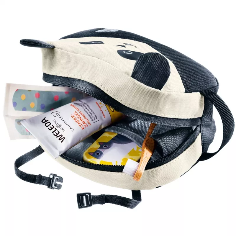 Muilinė DEUTER Wash Bag Kids – polietersulfonas (PES), 160×60×120 mm, juoda/balta