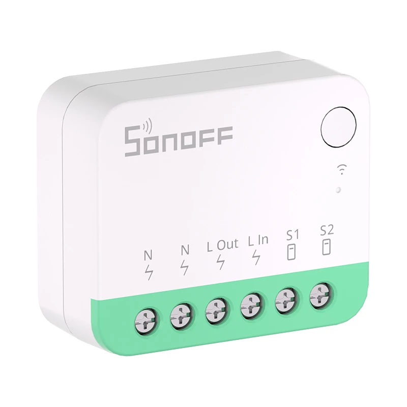 Sonoff MINIR4M Matter išmanusis WiFi mini jungiklis (HomeKit, SmartThings, Home Assistant)