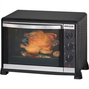 Elektrinė orkaitė Rommelsbacher BG 1550 Juoda, 30 L, 80–230 °C, 7 režimų, rotiseris, 120 min laikmatis