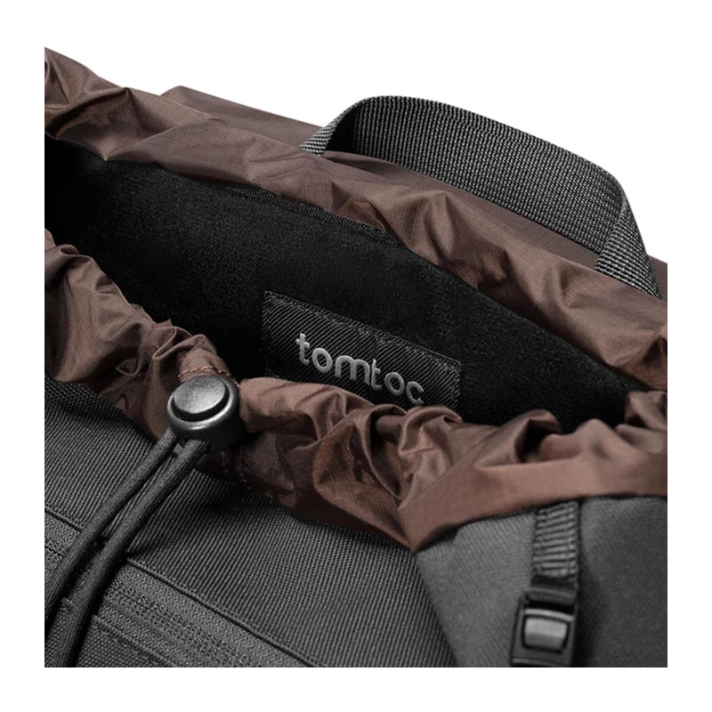 Kuprinė nešiojamam kompiuteriui Tomtoc VintPack-TA1, 22L, tinka iki 15,6 colio (juoda)