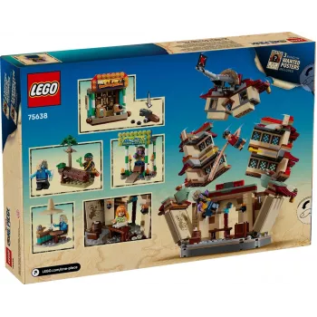 LEGO rinkinys Vieno gabalo Arlong Park 75638 – 926 dalių, 5 minifigūrėlės, rekomenduojamas amžius 9+