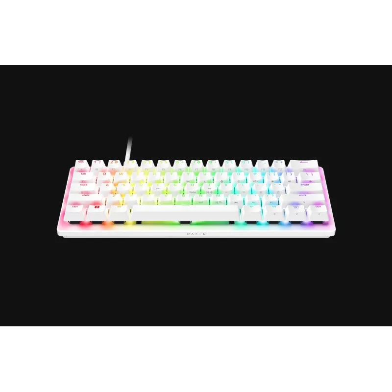 Razer RZ03-04990100-R3M1 klaviatūra žaidimams USB QWERTY JK tarptautinė balta