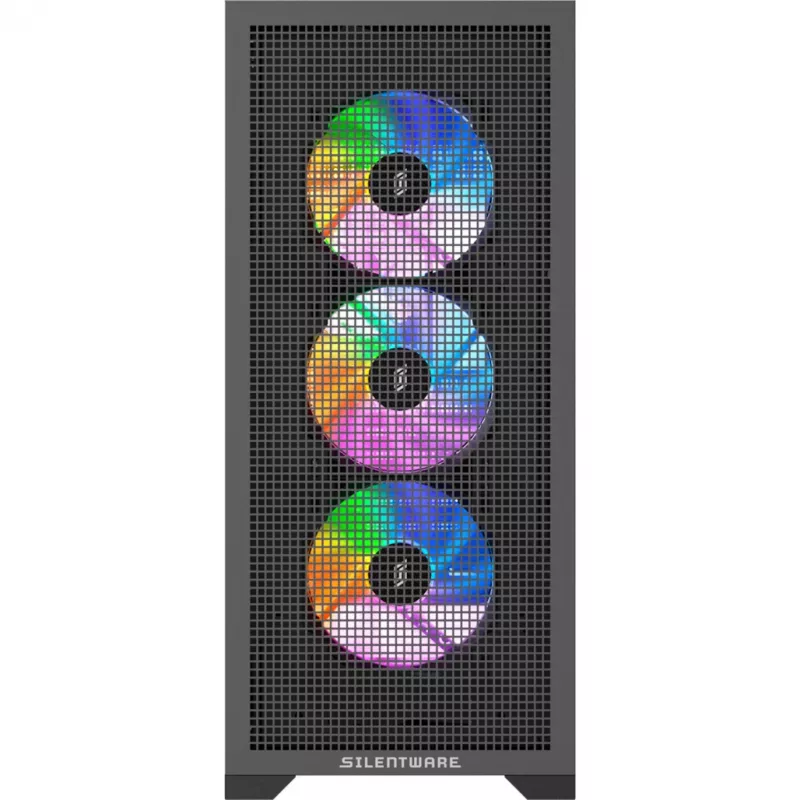 Korpusas Silentware Core 100 A-RGB Black (CORE100BLACK)
