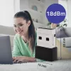QOLTEC Ultra-Fast Wireless Mini USB Adapter Wi-Fi – belaidis USB adapteris