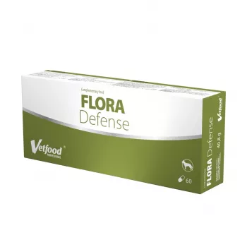 VETFOOD Flora Defense papildai šunims – 60 vnt.