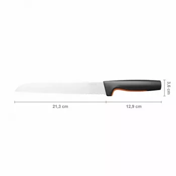 Fiskars 1057538 virtuvinis peilis Nerūdijantis plienas 1 vnt. Duonos peilis