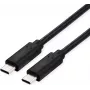 USB-C laidas ROLINE 11.02.9083-10 USB4 Gen 2x2 2 m Juodas
