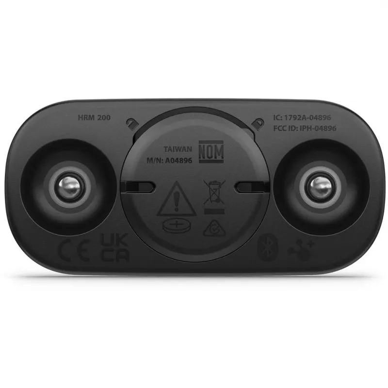 Širdies ritmo monitorius Garmin HRM 200 juodas
