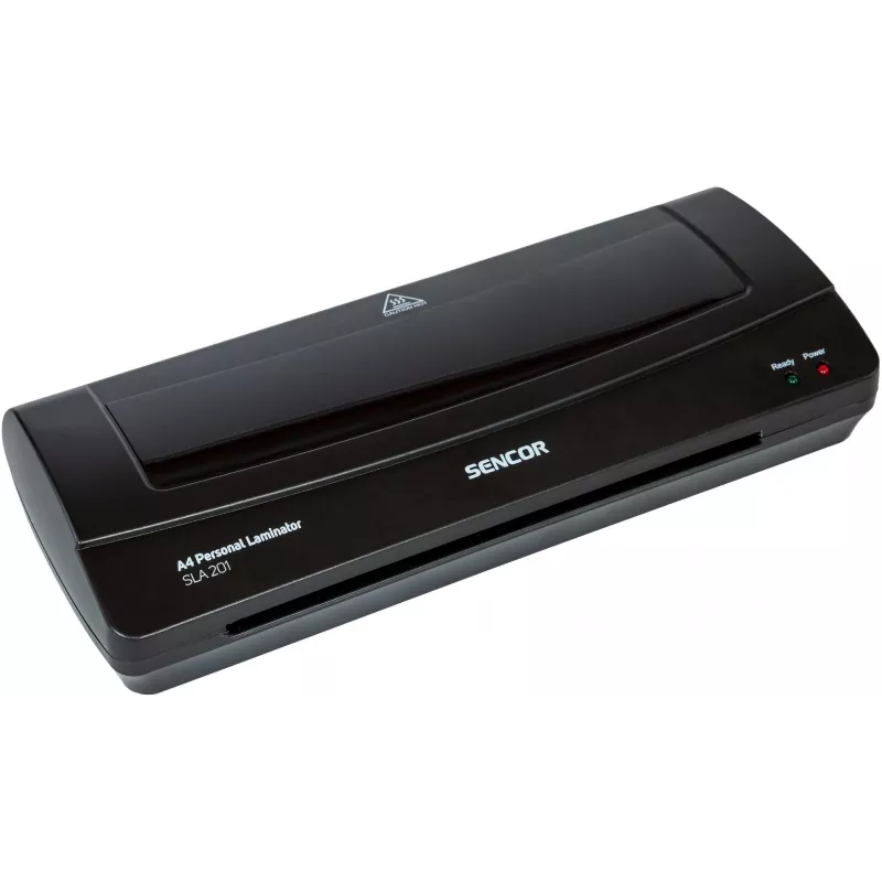 SENCOR SLA 201 A4 asmeninis laminatorius, 2x75–2x125 µm maišeliai, karštas/šaltas, dviejų velenų, 250 mm/min