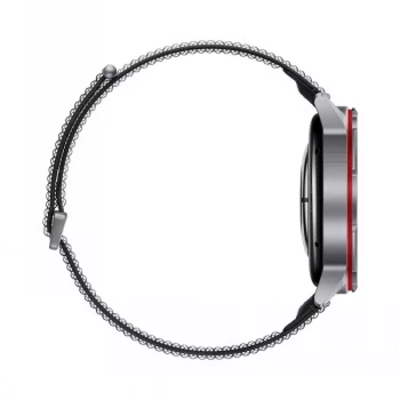 Išmanusis laikrodis HUAWEI GT Runner 2 — 1,32 colio (3,35 cm) AMOLED 466×466, titano korpusas, GPS, juodas fluoroelastomerinis dirželis