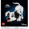 LEGO Disney 43269 101 Dalmatinų šuniukas – kolekcinis statybų rinkinys, 1722 dalių, 220 mm aukščio, 18+