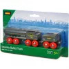 Traukinukas BRIO Speedy Bullet Train medinis