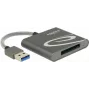 Kortelių skaitytuvas DeLOCK 91583 USB 3.2 Gen 1 pilka